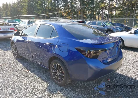 2016 Toyota Corolla S Plus z USA, uszkodzony, nr VIN 2T1BURHE1GC607655
